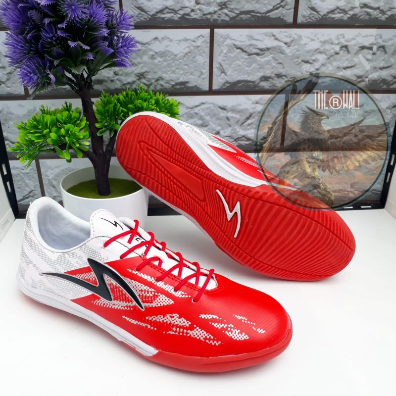 Sepatu Futsal Specs Alpha Garuda Attack Terbaru Indoor / Outdoor Free Kaos Kaki