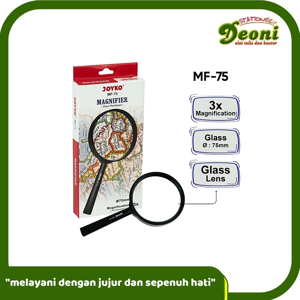 

JOYKO MF-75 Kaca Pembesar Magnifier