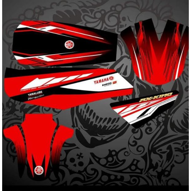 Decal Stiker Motor RX KING / RX SPESIAL Full Body Sticker Custom Variasi