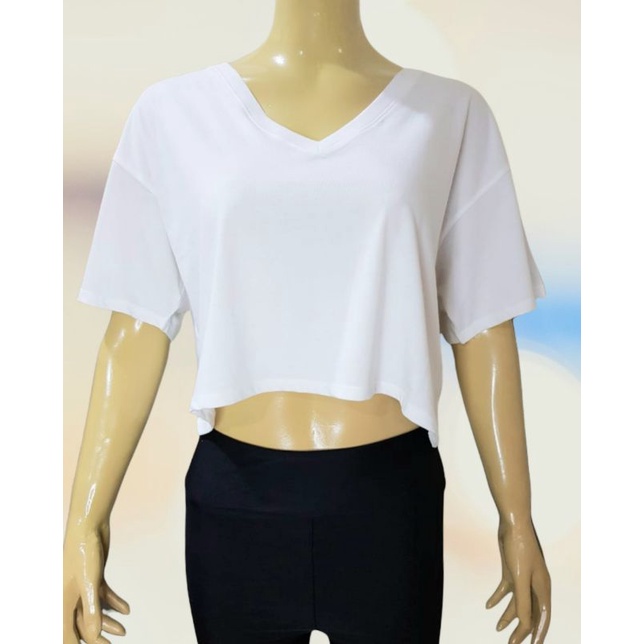 BLOUSE CROPTOP FOREVER21 TERMURAH