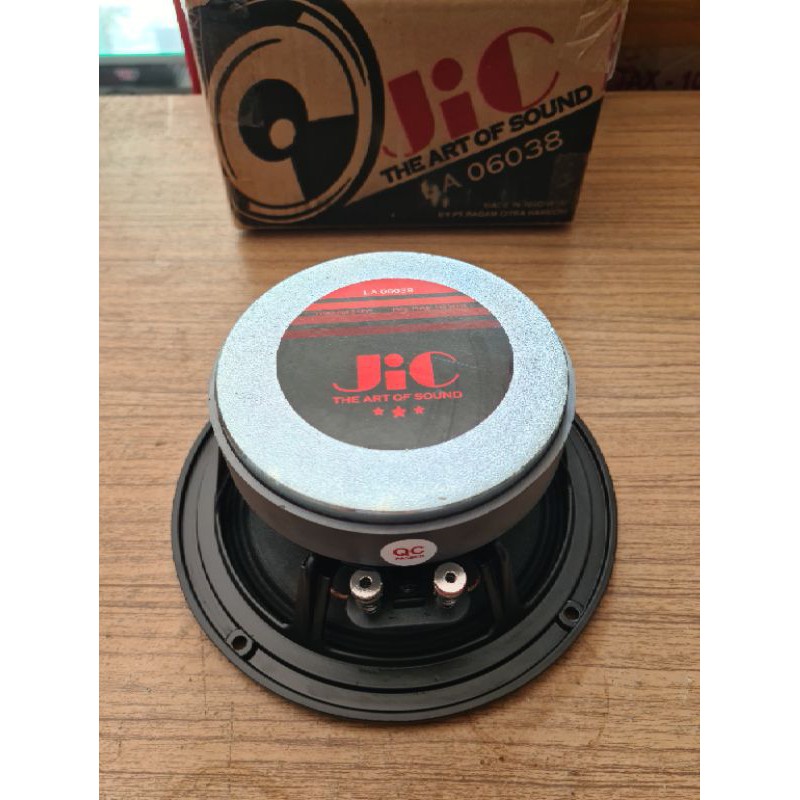 Speaker Jic La 06038 Jic 6 Inch La 06038 Plus Packing Buble Wrap Shopee Indonesia