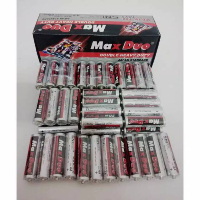 Isi 60 pcs Batu Baterai AA Medium