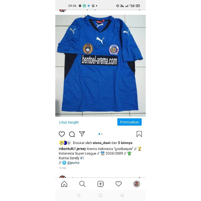 Arema Indonesia 2008/2009, Kurnia Sandi