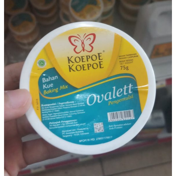 ovalett besar 75gr koepoe koepoe