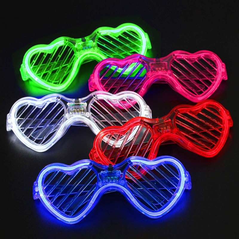 Kacamata LED Glow in the Dark Untuk Pesta Halloween