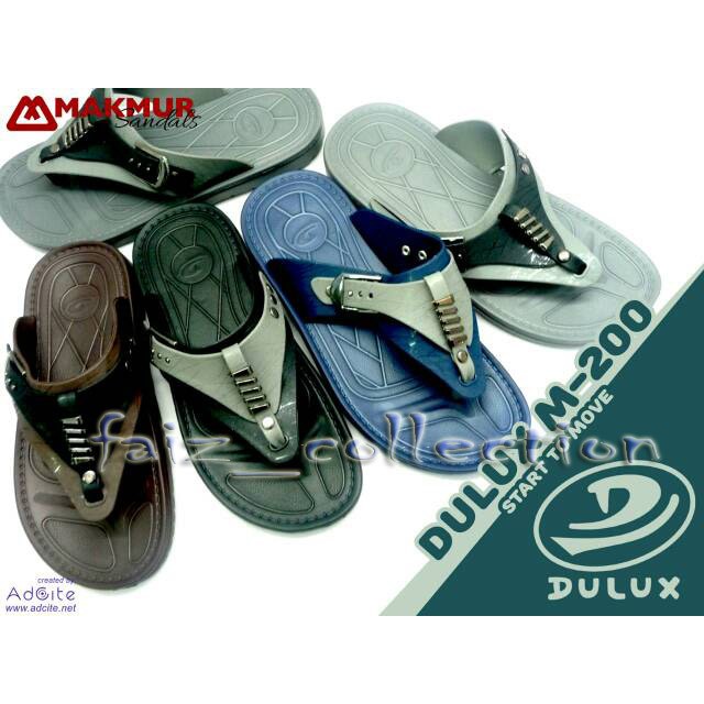 Sandal Jepit Pria Dulux, Sandal Karet, Sandal Terlaris