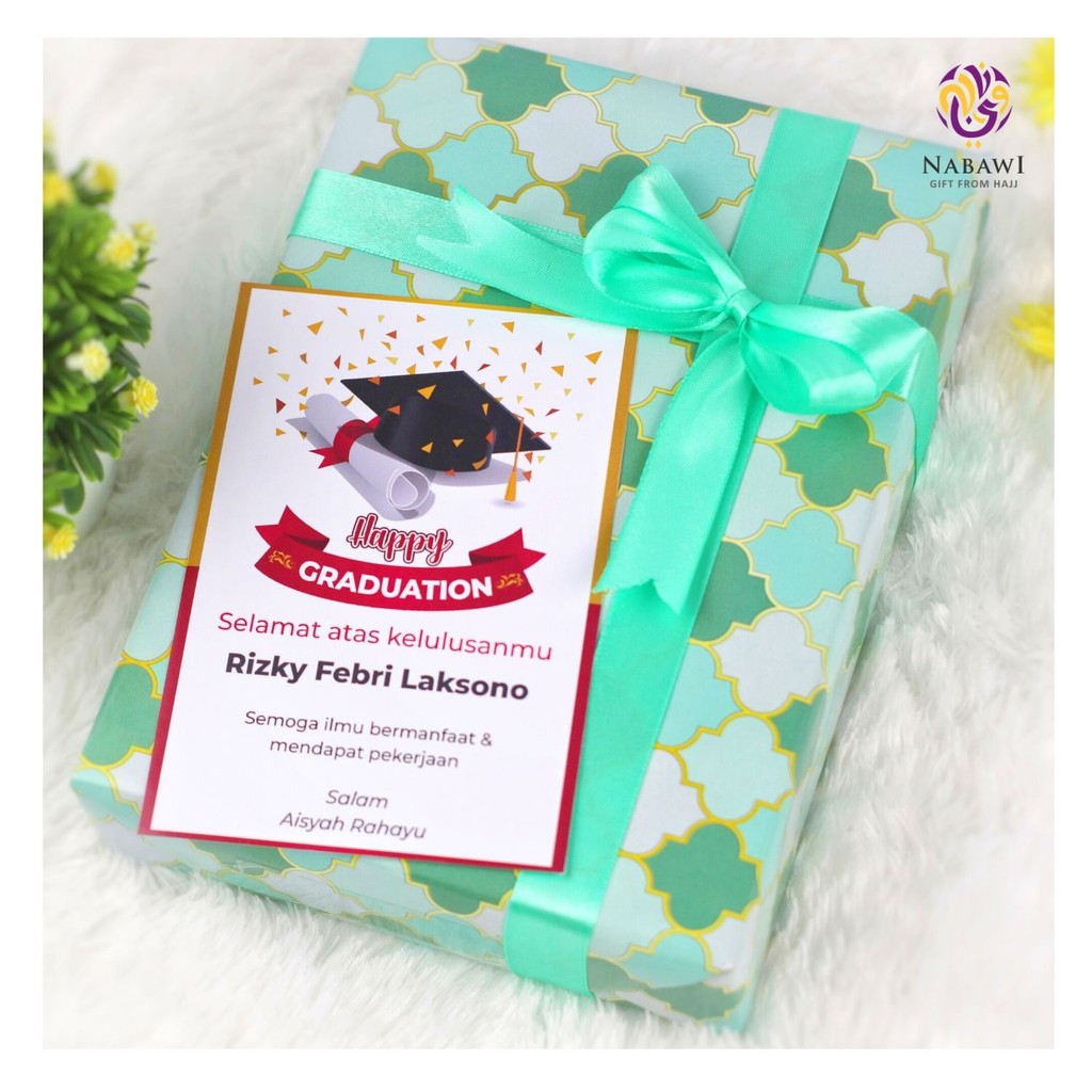 Tambahan Kartu Ucapan Custom/Happy Birthday/Happy Wedding/Mengenang Tahlil/Tasyakuran