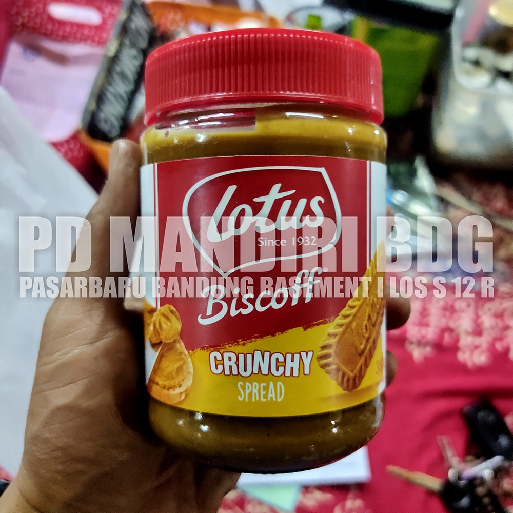 

LOTUS BISCOFF CRUNCHY 380 GR SELAI OLESAN