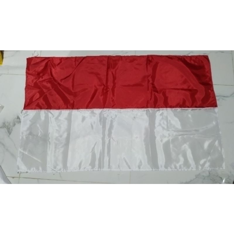 BENDERA MERAH PUTIH SATIN