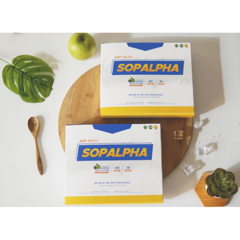 [COD] SOPALPHA ISI 18 SACHET  [ORIGINAL HALAL BPOM]