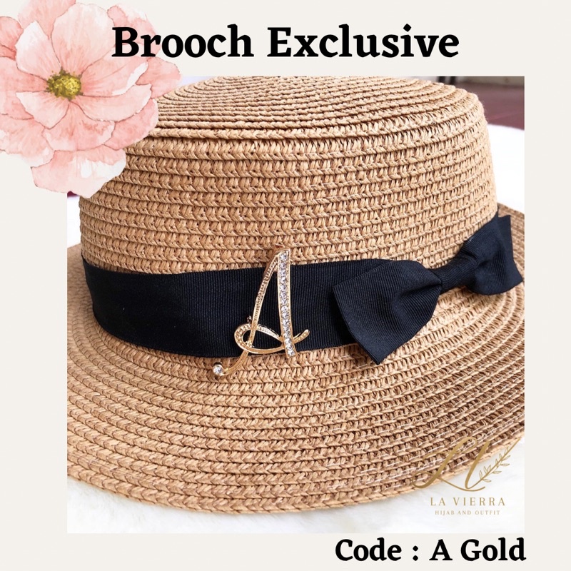 Bros ala Buttonscarves Bros Hijab Dada Bross HL WK-A Gold