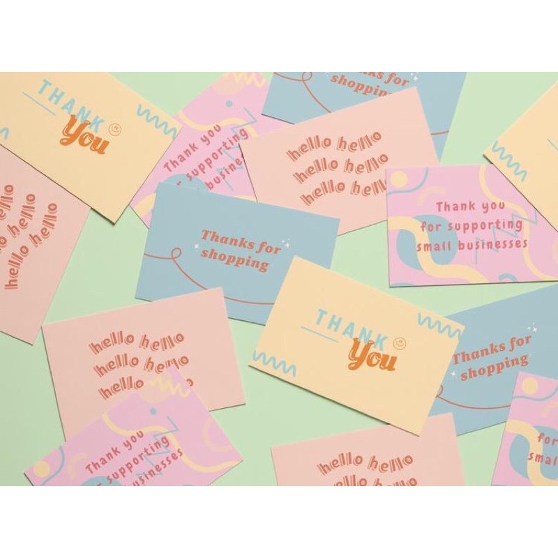 

Thankyou Card