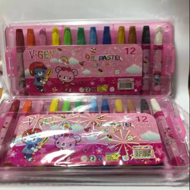 

Crayon V-Gen 12 warna