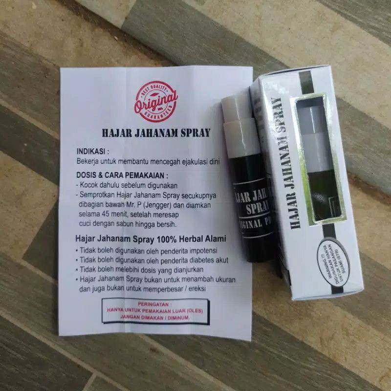 Terbaru hajar jahanam spray original - Minyak Herbal Tahan Lama Di Jamin Ampuh 100% Atasi Ejakulasi-