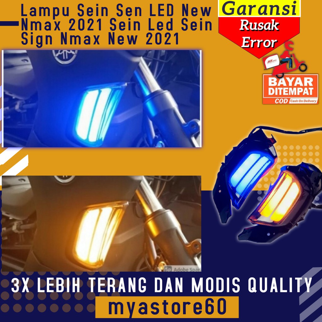 Lampu Sein Sen LED Yamaha New Nmax 2021 Sein Led Sein Sign Aksesoris N max Nmax New 2021