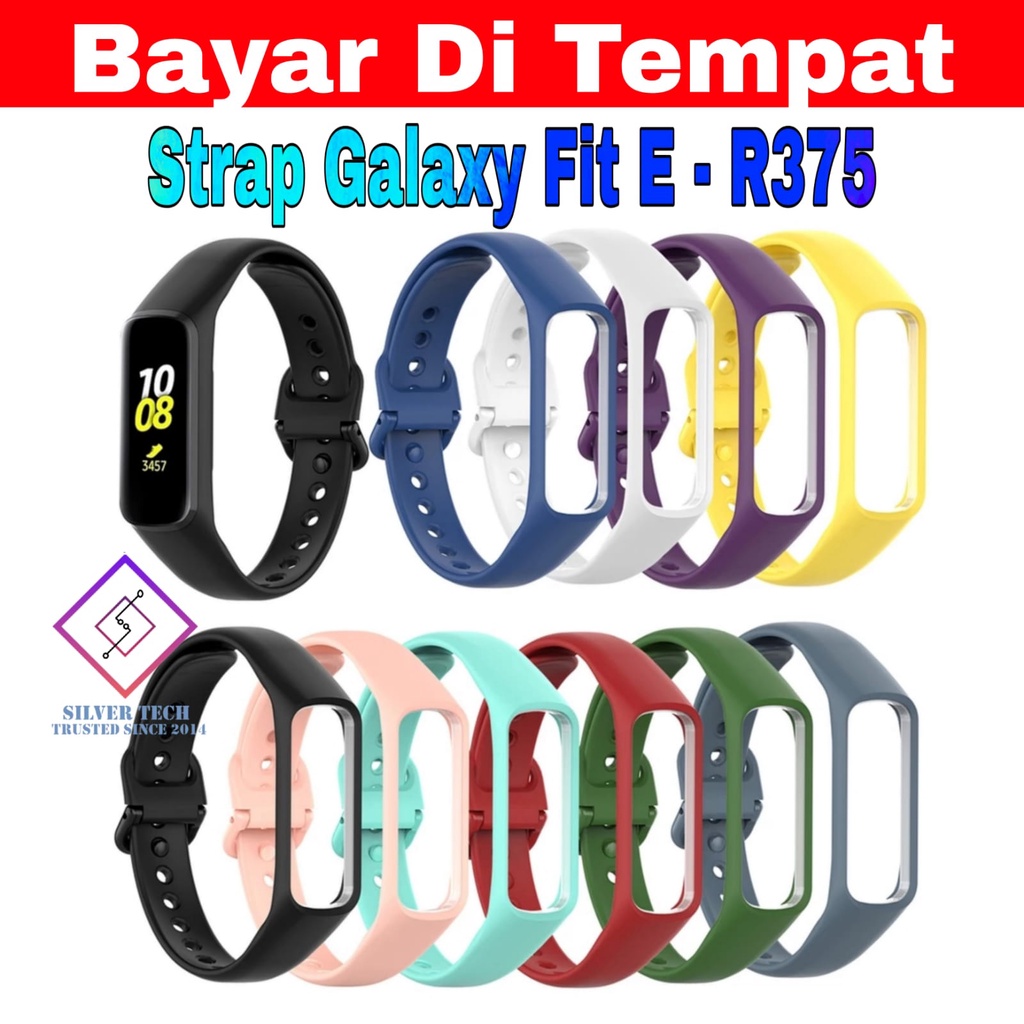 Silvertech Starp Untuk Samsung Galaxy Fit 2 dan Fit-E R375 Wristband Galaxy Fit2 dan Fit e R375 Tali jam Tangan Galaxy Fit - E