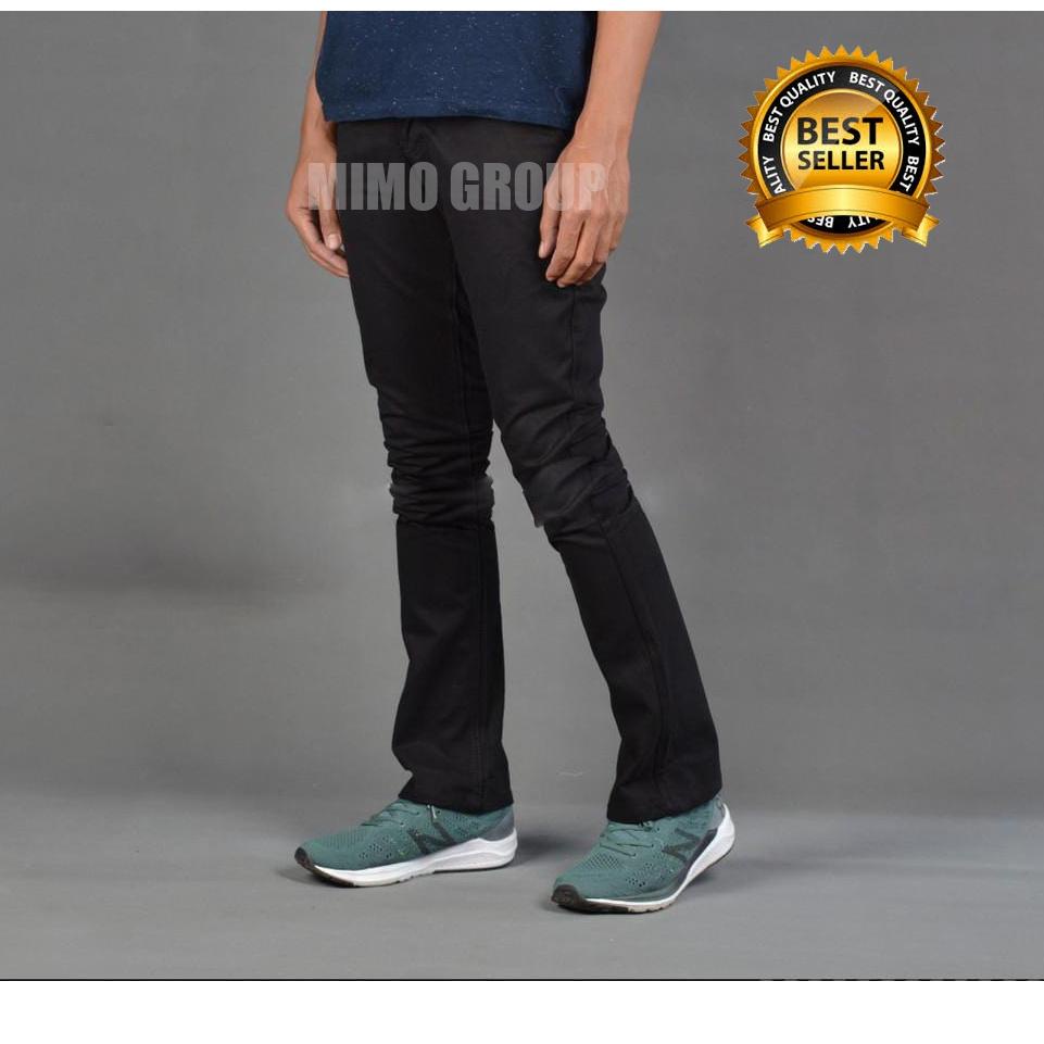 KIRIM HARI INI Celana Cino Pria Cutbray Panjang  Bahan Katun Twill Import Size 27/38 Jumbo Calana Pa