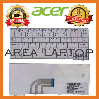 Keyboard Acer 531 AO531 531H ZG5 ZG8 A110 A150 D150 D250 Putih White