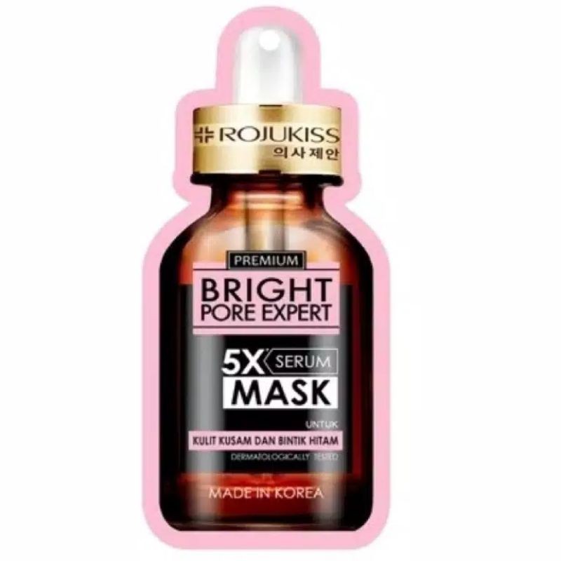 rojukiss bright pore expert sheet mask