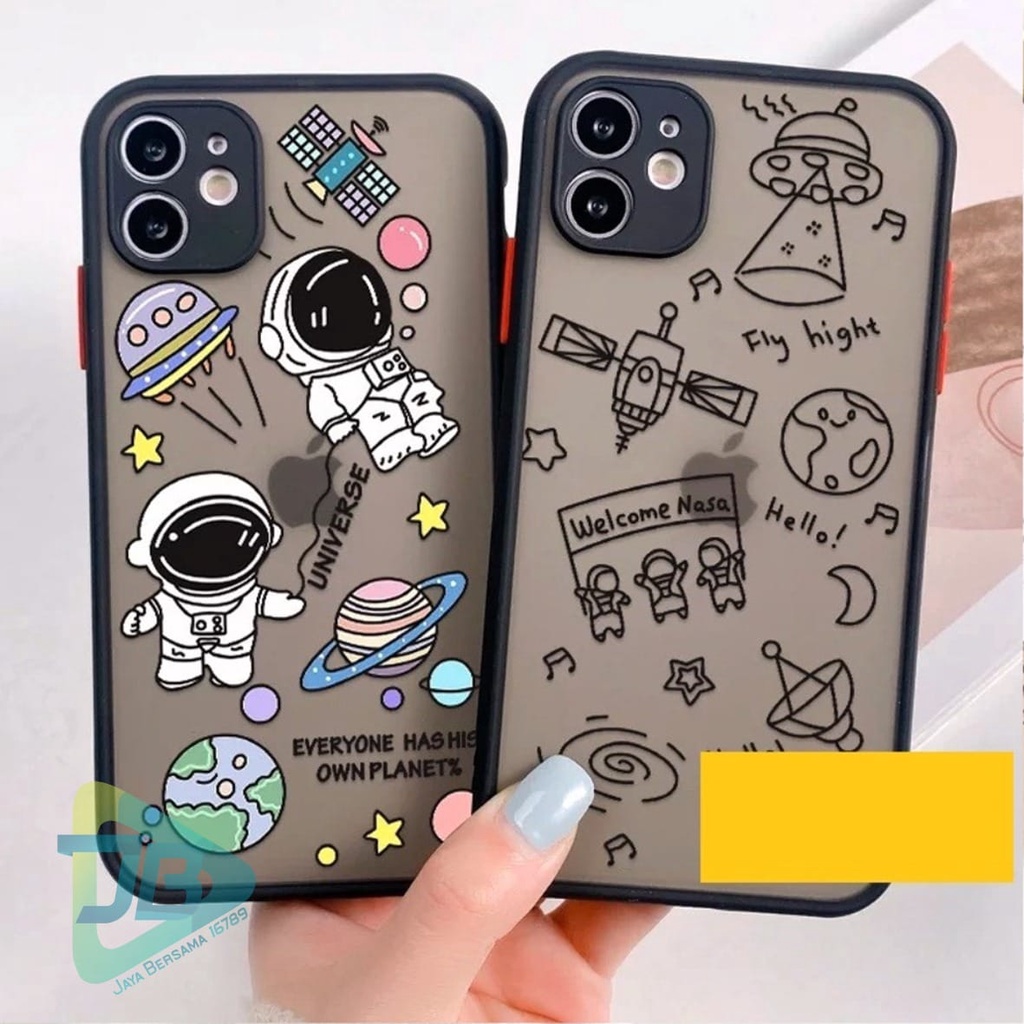 SOFTCASE DOVE HYBRID CUSTOM WELCOME NASA OPPO VIVO SAMSUNG REALME XIAOMI IPHONE INFINIX FOR ALL TYPE JB5843