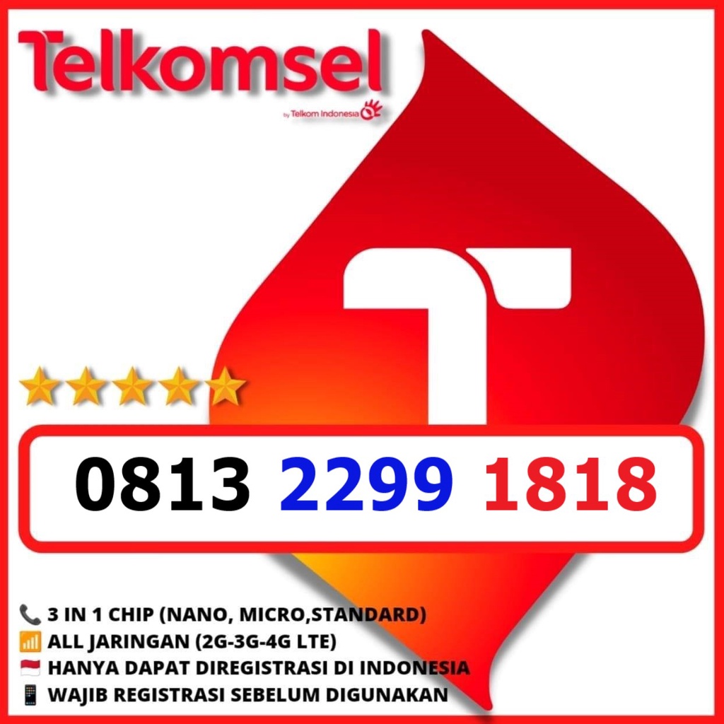 KARTU PERDANA Telkomsel simPATI 1818