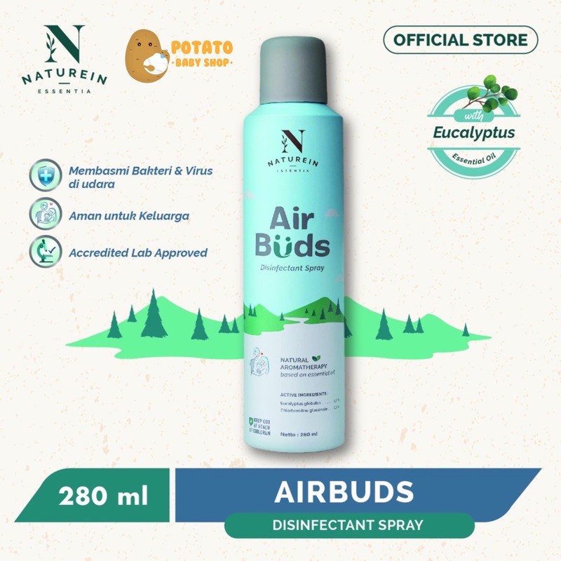 Naturein Air Buds 280ml / Disinfectant Spray Nature In