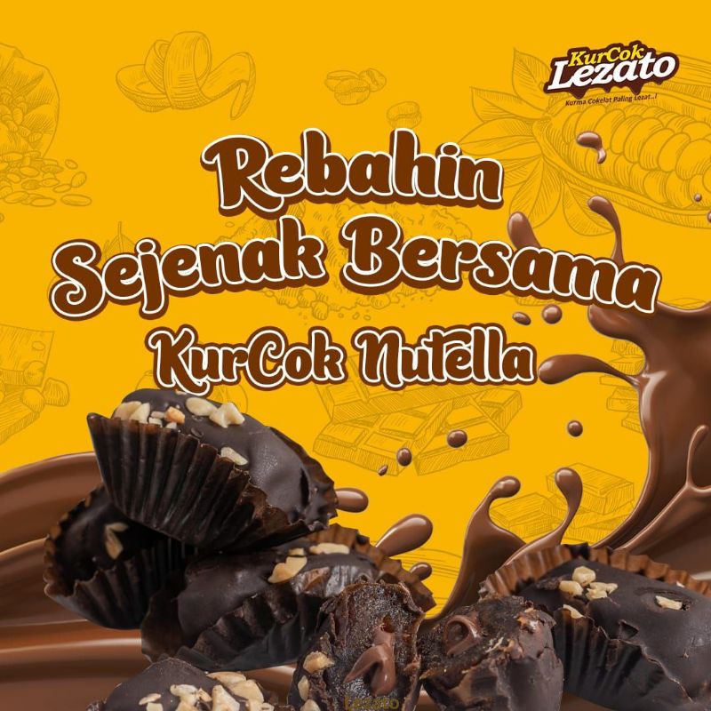 Kurma Coklat Kurcok beli 3 lebih murah Almond Mede Nuttela Chocomaltine Mixnuts Enak Cemilan lezat sehat distributor jakarta nawidashop nawidashopjkt