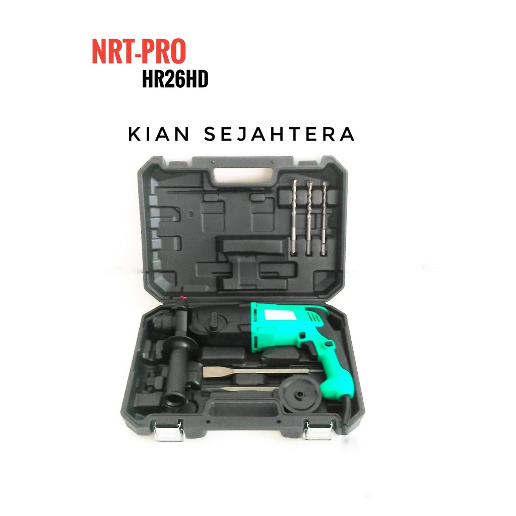 Mesin Bor Rotary Hammer NRT HR26 HD NRT PRO KS99