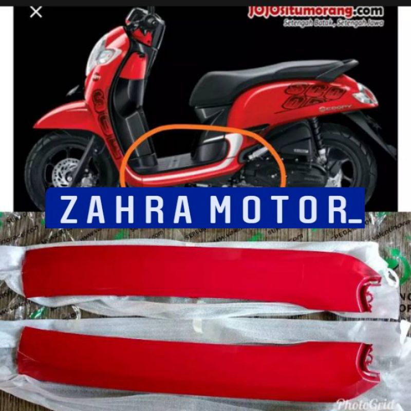 Dek lantai Scoopy fi new 2018 LR