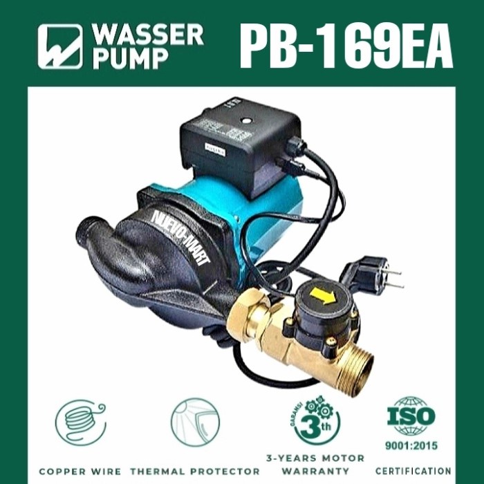 WASSER Booster Pump Pompa Dorong PB-169EA / PB 169EA / PB 169 EA