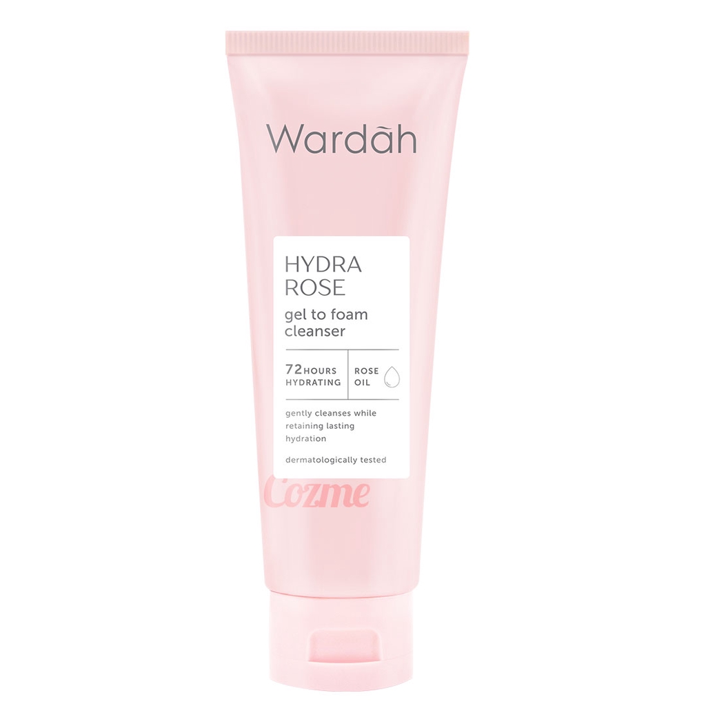 WARDAH Hydra Rose Gel To Foam Cleanser 100ml