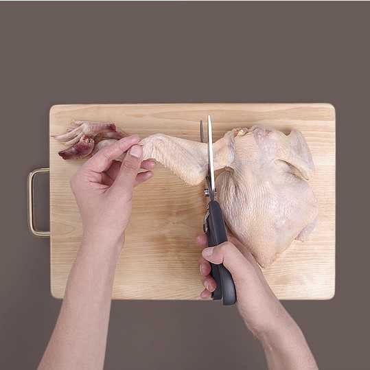 Gunting Dapur Ayam Ikan Chicken Bone Scissors Stainless Anti Karat