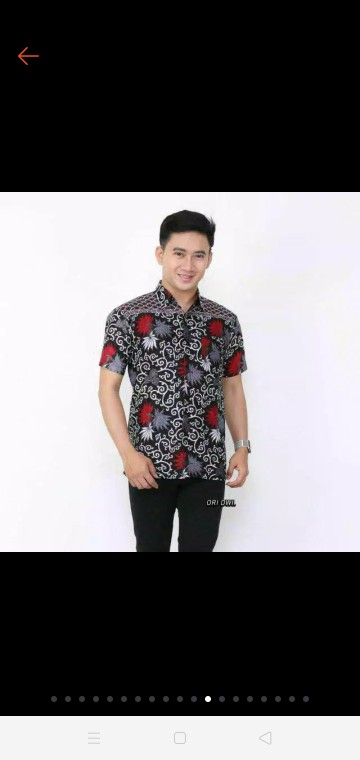 Maura Couple - Sania Ruffle Batik Couple Ori Ndoro Jowi Dnt Garansi Termurah Shopee Batik Couple