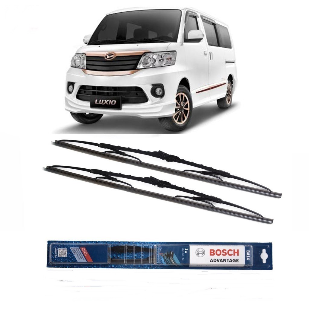 Bosch Wiper Daihatsu Luxio Frame Besi - 2 buah/Set 19-19