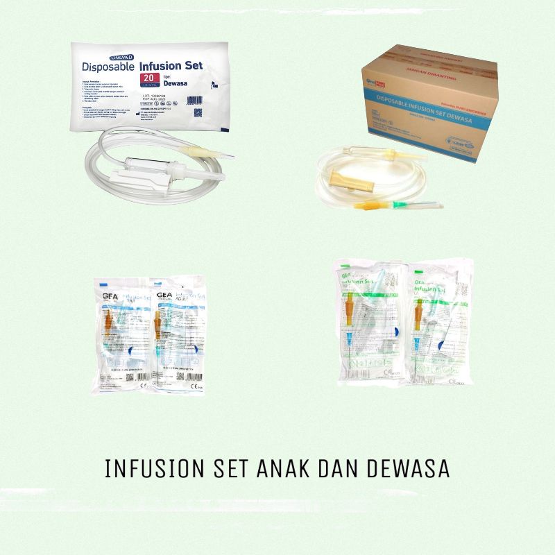 Selang Infusion Dewasa OM _ Pcs