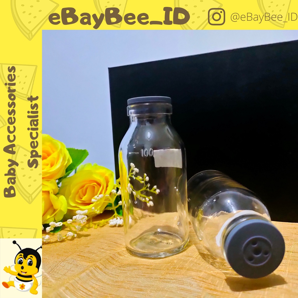 eBayBee_ID Botol Asi  Kaca Merk CIKI 100 ml