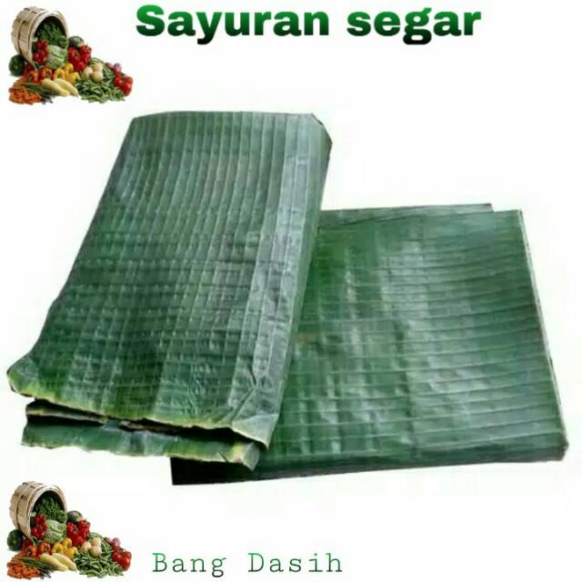 

Daun pisang segar 1200gr