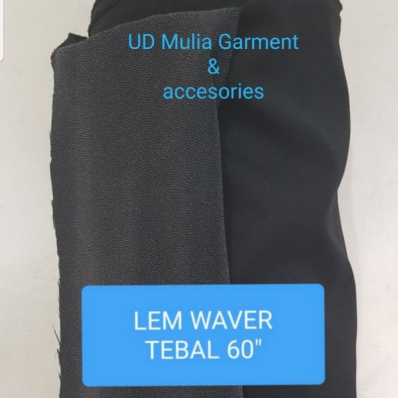 KAIN LEM JAS WAVEL TEBAL 4180 LEBAR 150CM HARGA PER METER