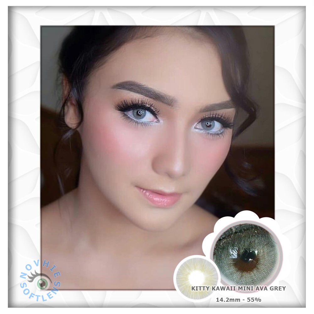 

SOFTLENS KITTY KAWAII MINI AVA GREY