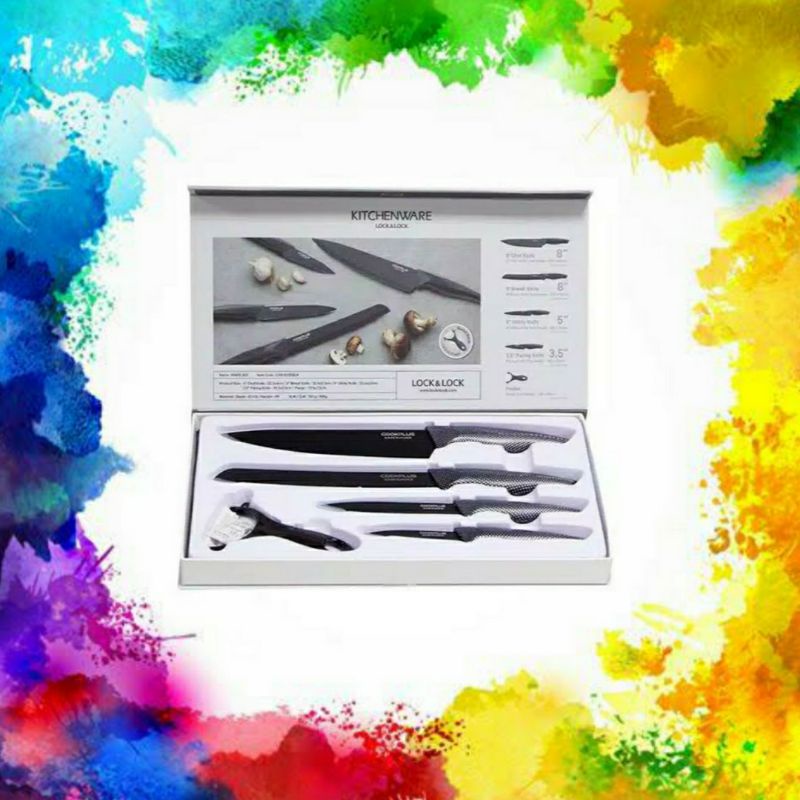 Kitchen Knife Set Lock & Lock 5 pcs
