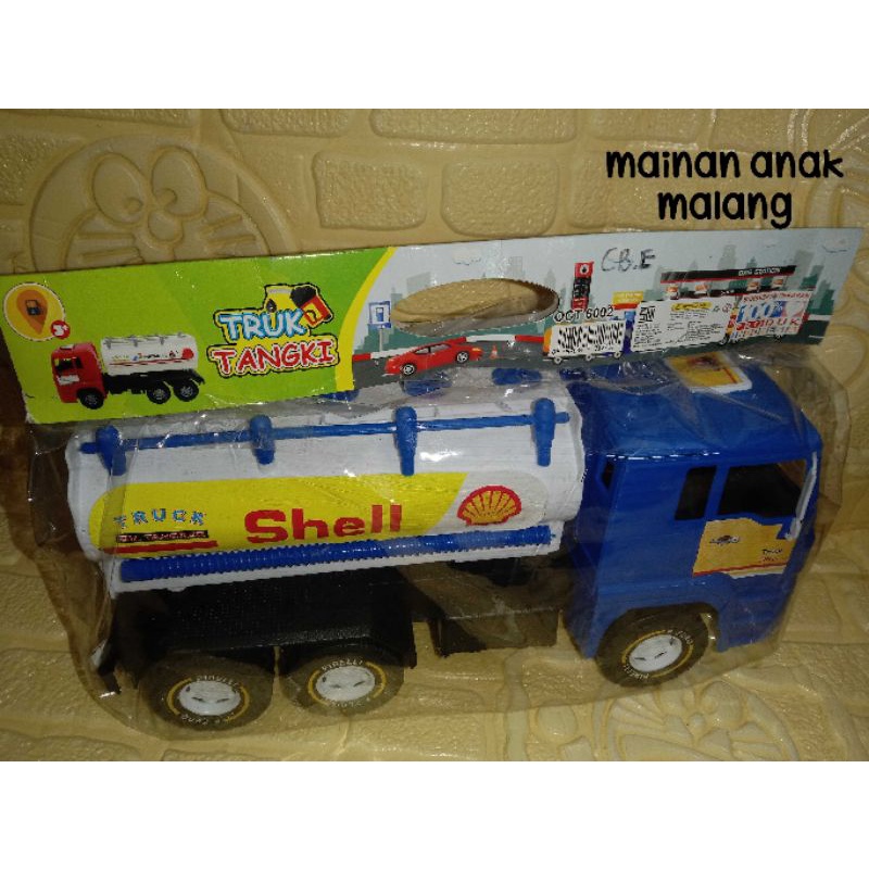 MAINAN ANAK TRUK TANGKI BBM SHELL