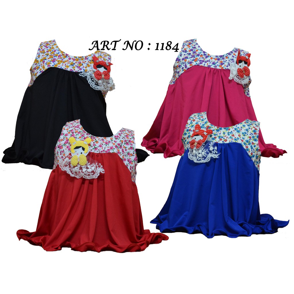 Blouse Neli Bunga Anak Perempuan