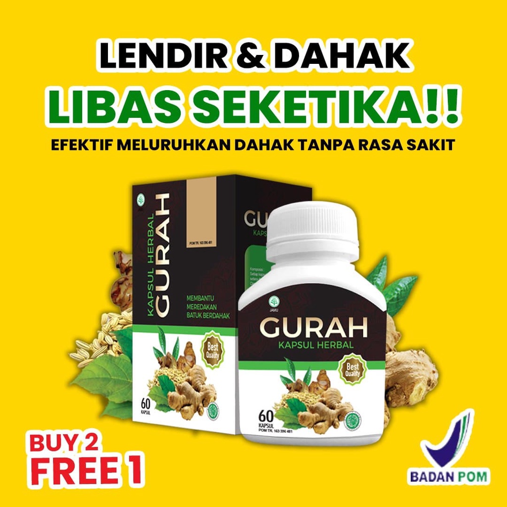OBAT GURAH /KAPSUL GURAH/OBAT GURAH/ HERBAL GURAH/OBAT BATUK/BATUK BERDAHAK