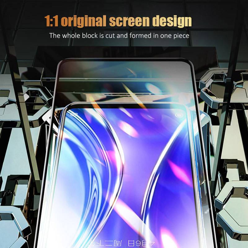 Full Coverage Tempered Glass For Vivo V17 V19 V20 V21 Pro V21e Y11 Y12s Y12A Y15 Y17 Y20 Y20S Y30 Y31 Y50 X60 X50 9D Toughed Screen Protector