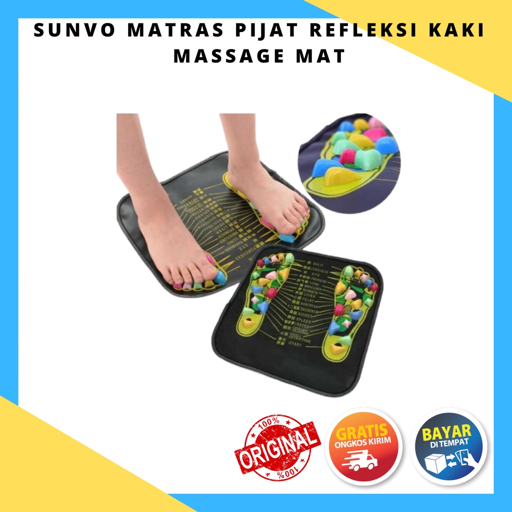 Sunvo Matras Pijat Refleksi Kaki Massage Mat