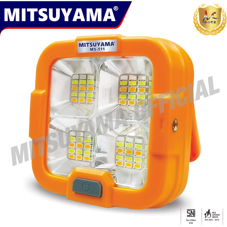 Barangunik2021 -Lampu Emergency Tenaga Surya Mitsuyama 20Watt MS-511/Emergency Solar