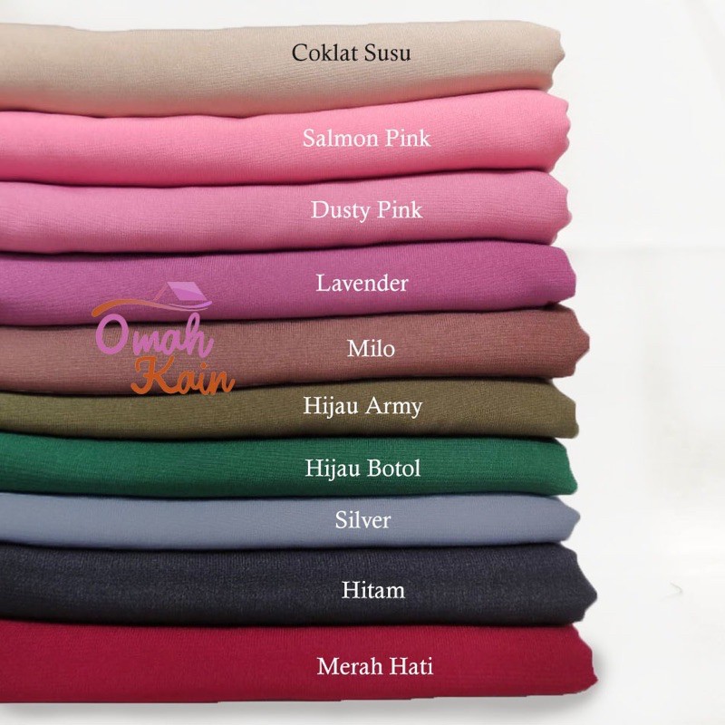 Kain WOOLPEACH/ WOLFIS POLOS PREMIUM #OMAHKAIN