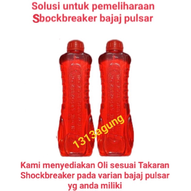 Shockbreaker bajaj pulsar Oil , paket oli shock depan bajaj pulsar