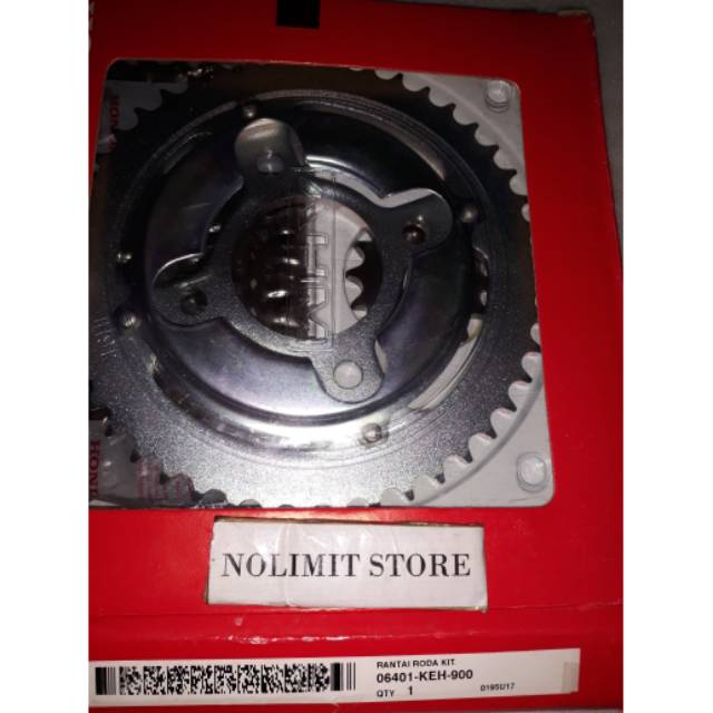 Gear Set Honda Megapro Lama - Megapro New Advance - Megapro Primus Asli