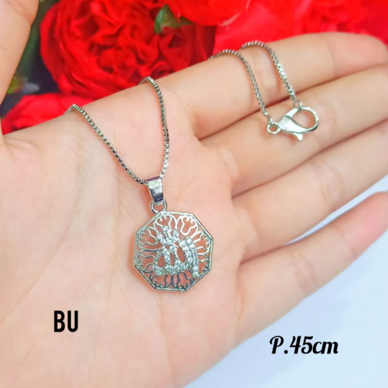 Kalung Dewasa Lafat Allah SWT 3 varian tidak karat *COD*